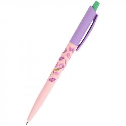Ручка кулькова синя 0,5мм автоматична  Lavender  Axent AB1090-27-A