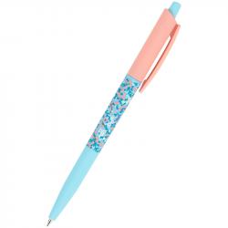 Ручка кулькова синя 0,5мм автоматична  Spring  Axent AB1090-31-A