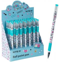 Ручка кулькова Синя 0,5мм Kite Girl Power K24-032-1