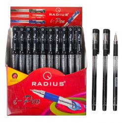 Ручка кулькова чорна 0.7 мм I-Pen RADIUS 14621