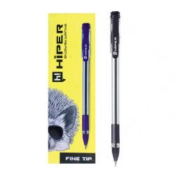 Ручка масляна  Fine Tip  HIPER 0,7 мм чорна НО-111Ч