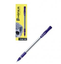 Ручка масляна  Fine Tip  HIPER 0,7 мм синя НО-111С