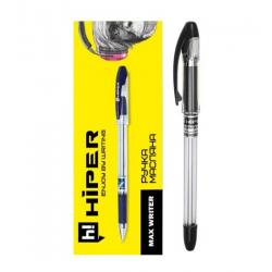 Ручка масляна  MaxWriter  HIPER 0,7 мм чорна НО-335Ч