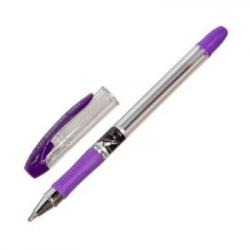 Ручка масляна  MaxWriter  HIPER 0,7 мм фіолетова НО-335Ф