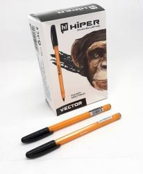 Ручка масляная  Vector  HIPER 0,7 мм черная НО-600