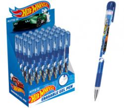 Ручка пиши-стирай 0,5мм синя Hot Wheels Kite HW23-068