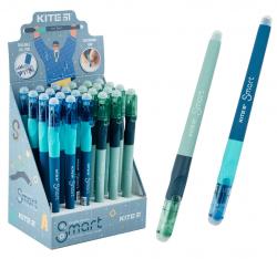 Ручка пиши-стирай синя 0,5мм  Smart Kite K23-098-1