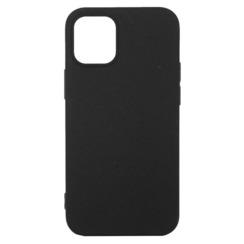 Силіконовий чохол для iPhone 12 Black Matte - чорний