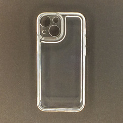 Силіконовий чохол для iPhone 13 mini Space TPU - прозорий