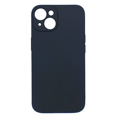 Силіконовий чохол для iPhone 14 Black Matte - чорний