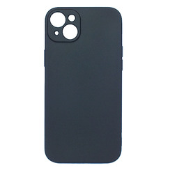 Силіконовий чохол для iPhone 14 Plus Black Matte - чорний