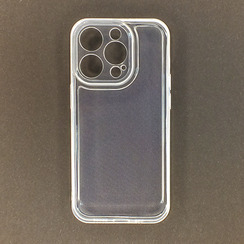 Силіконовий чохол для iPhone 14 Pro Space TPU - прозорий