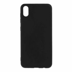 Силіконовий чохол для iPhone X/XS Black Matte - чорний