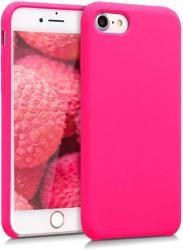 Силіконовий чохол для iPhone 6/6S  Silicone Case  - Neon Pink/рожевий