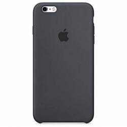 Силіконовий чохол для iPhone 6 Plus  Silicone Case  Full Size - Black/чорний