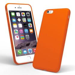 Силіконовий чохол для iPhone 6 Plus  Silicone Case  - Light Orange/помаранчевий
