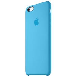 Силіконовий чохол для iPhone 6 Plus  Silicone Case  - Neon Blue/блакитний