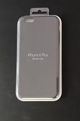 Силіконовий чохол для iPhone 6 Plus  Silicone Case  - Neon Grey/сірий