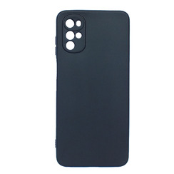 Силіконовий чохол для Motorola G22 Black Matte - чорний
