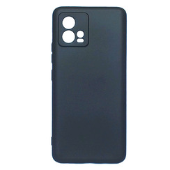 Силіконовий чохол для Motorola G72 Black Matte - чорний