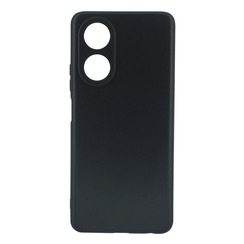 Силіконовий чохол для Oppo A58 Black Matte - чорний