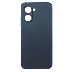 Силіконовий чохол для Realme C30S Black Matte - чорний