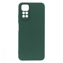Силіконовий чохол для Xiaomi Redmi Note 11/11S Fashion Color - зелений