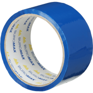 Скотч пакувальний 35 м*48 мм синій (туба=6 шт.) BUROMAX BM.7007-02