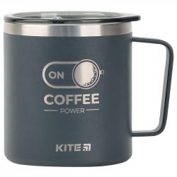 Термочашка графіт 400 мл Coffee ON Kite K22-379-01-2
