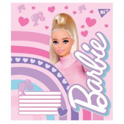 Тетрадь YES Barbie А5 клетка 12 листов 766189