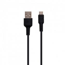 USB Cable  Borofone  BX30 microUSB - Black
