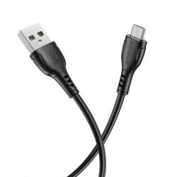 USB Cable  Borofone  BX51 microUSB - Black