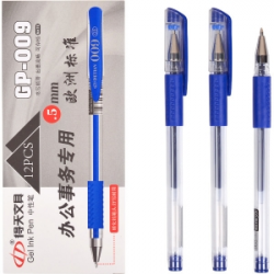 Ручка гелева COLOR-IT 0,5мм GP-009 синя