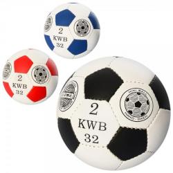 Мяч футбольный размер 2 (ПУ, 1,4 мм, 32 панели, ручная работа, 110-130г), OFFICIAL, 2502-20