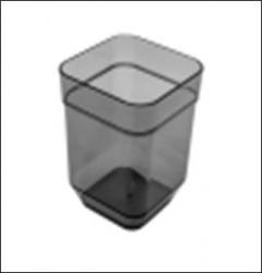 Стакан CUBE, прозрачный черный Eco Fabric TRL-8020-TB