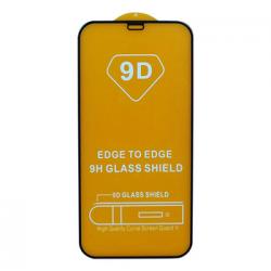 Захисне скло для iPhone 12/12 Pro 9D Glass Shield - чорний