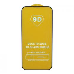 Захисне скло для iPhone 13/13 Pro/14 9D Glass Shield - чорний