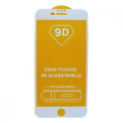 Захисне скло для iPhone 6 Plus/7 Plus/8 Plus 9D Glass Shield - білий