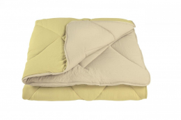 Одеяло  ALASKA  Жёлтый (комбинированный) (450 г/м2) (washed cotton)