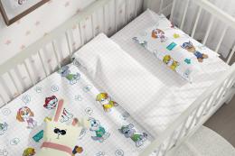 Комплект детского постельного белья  ТЕПИК  1-3 года Друзья щенки