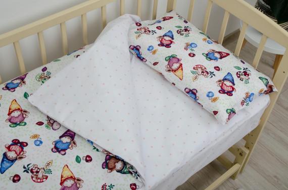 Фото Комплект детского постельного белья  ТЕПИК  1-3 года Веселые гномы