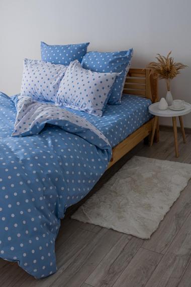 Фото Комплект постільної білизни  ТЕП  Light Blue Dots, 70x70 двоспальний