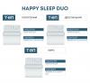 Фото Комплект постільної білизни ТЕП  Happy Sleep Duo  Check, 70x70 полуторний
