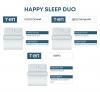 Фото Комплект постільної білизни ТЕП  Happy Sleep Duo  Emojical, 70x70 євро