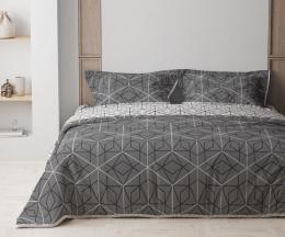 Комплект постільної білизни ТЕП  Happy Sleep  Quadro Star grey, 50x70 сімейний