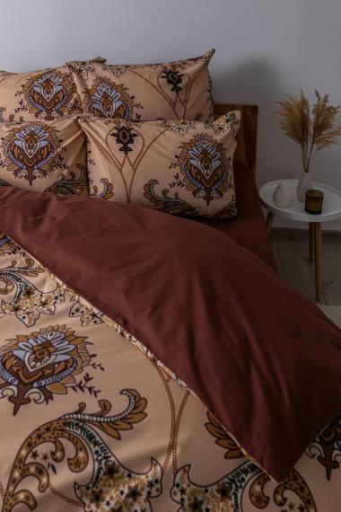 Фото Комплект постільної білизни ТЕП  Soft dreams  Chocolate Fusion, 70x70 двоспальний