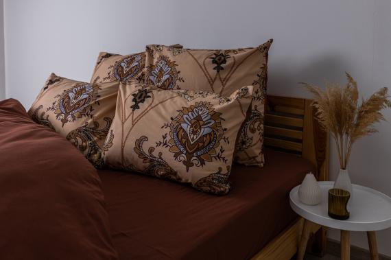 Фото Комплект постільної білизни ТЕП  Soft dreams  Chocolate Fusion, 70x70 двоспальний