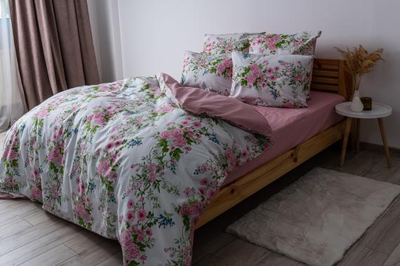 Фото Комплект постільної білизни ТЕП  Soft dreams  Floral Dream, 70x70 євро