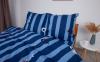 Фото Комплект постільної білизни ТЕП  Soft dreams  Line Blue, 70x70 двоспальний