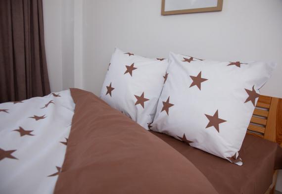 Фото Комплект постільної білизни ТЕП  Soft dreams  Morning Star Cappuccino, 70x70 євро